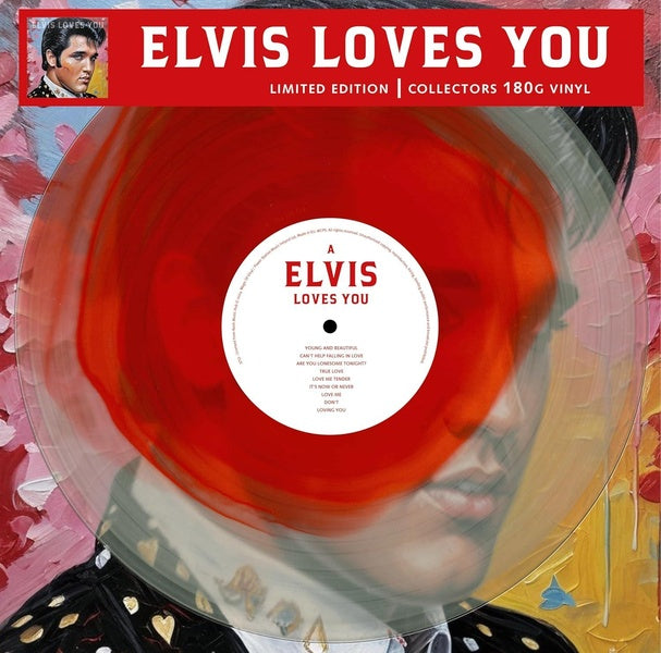 ELVIS LOVES YOU - Front Cover