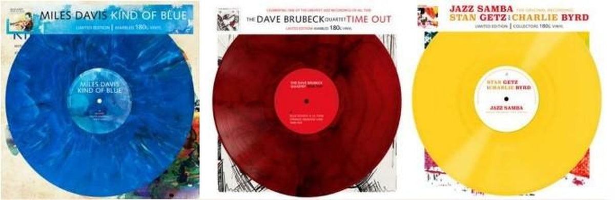 THE MAGIC OF VINYL BOX-ALL TIME GREATEST JAZZ ALBUMS/BOX SET DELUXE 180 GR GATEFOLD SLEEVE - Front Cover