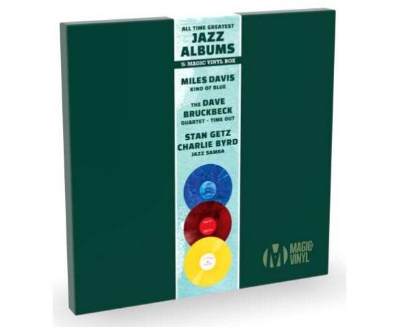 THE MAGIC OF VINYL BOX-ALL TIME GREATEST JAZZ ALBUMS/BOX SET DELUXE 180 GR GATEFOLD SLEEVE - Front Cover
