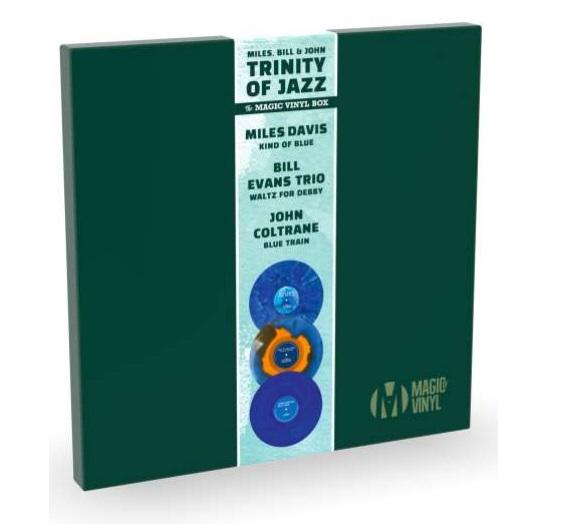 THE MAGIC OF VINYL BOX-TRINITY OF JAZZ/BOX SET DELUXE 180 GR GATEFOLD SLEEVE - Front Cover