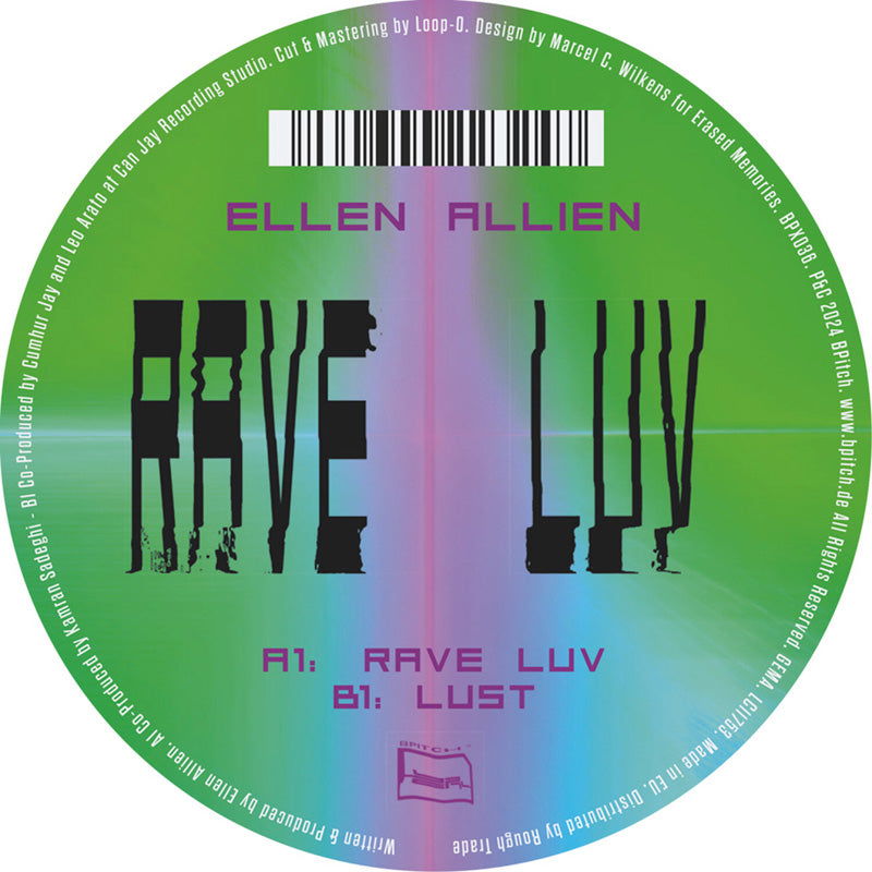 Rave Luv - Front Cover