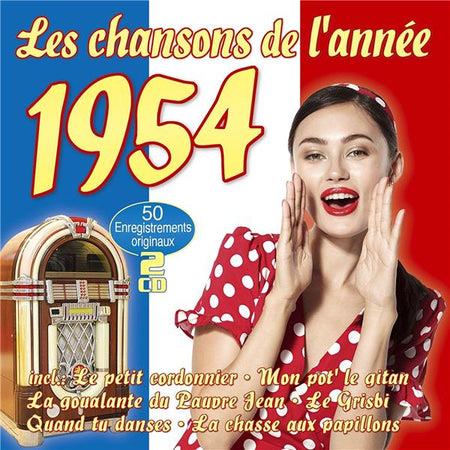 Les Chansons de l'Année 1954 - Front Cover