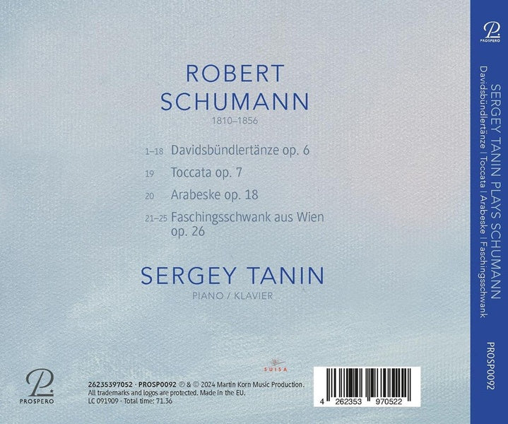 Davidsbundlertanze - Front Cover