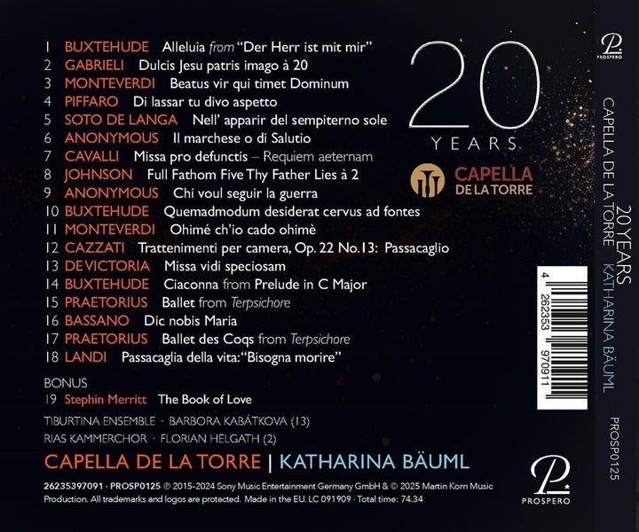 20 Years - Front Cover