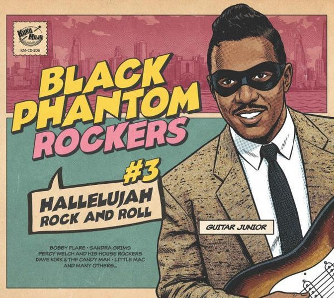 Hallelujah Rock And Roll - Black Phantom Rockers, Vol. 3 - Front Cover