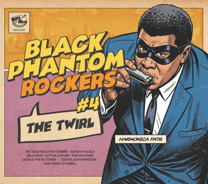 Black Phantom Rockers Volume 4 : The Twirl - Front Cover
