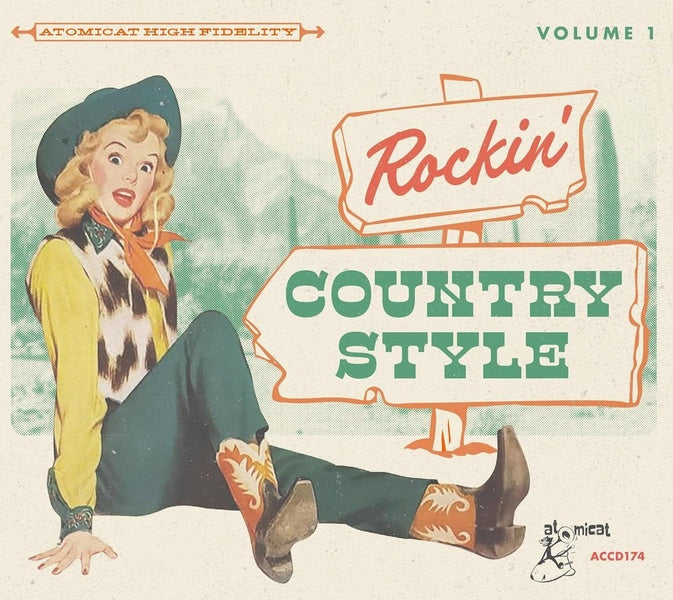 Rockin Country Style Volume 1 - Front Cover