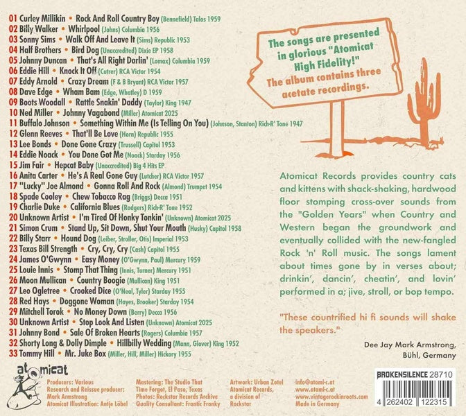 Rockin Country Style Volume 1 - Front Cover