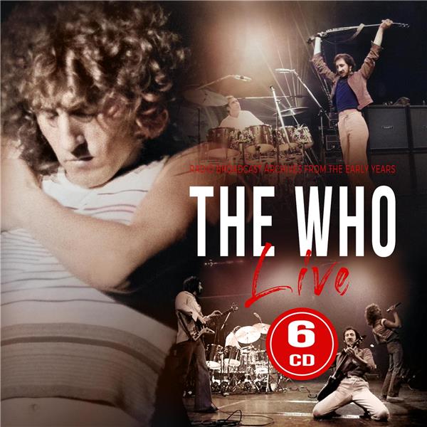 Live (Radio Broadcast Archives From The Early Years) Coffret - Front Cover