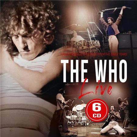Live (Radio Broadcast Archives From The Early Years) Coffret - Front Cover