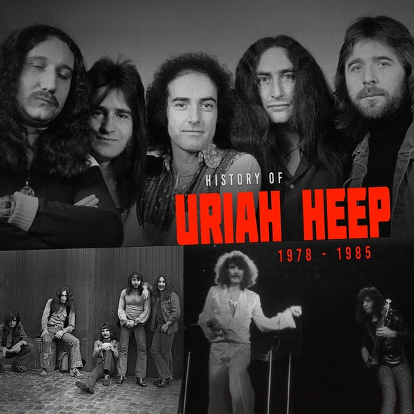 History Of Uriah Heep 1978 - 1985 - Front Cover