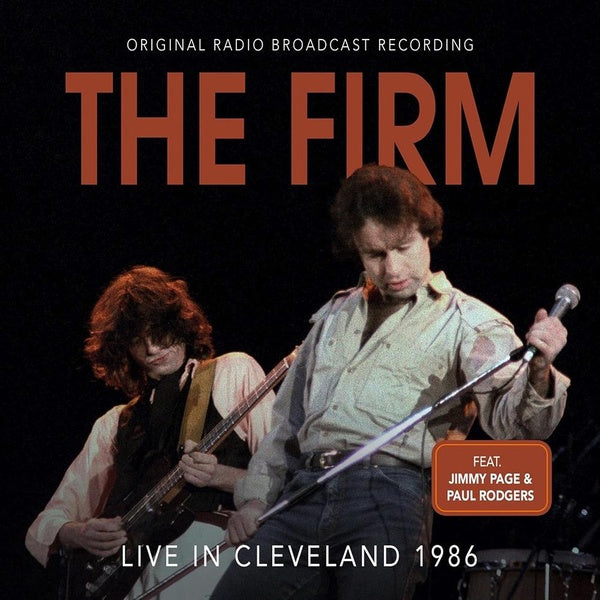 Live In Cleveland 1986 - Front Cover