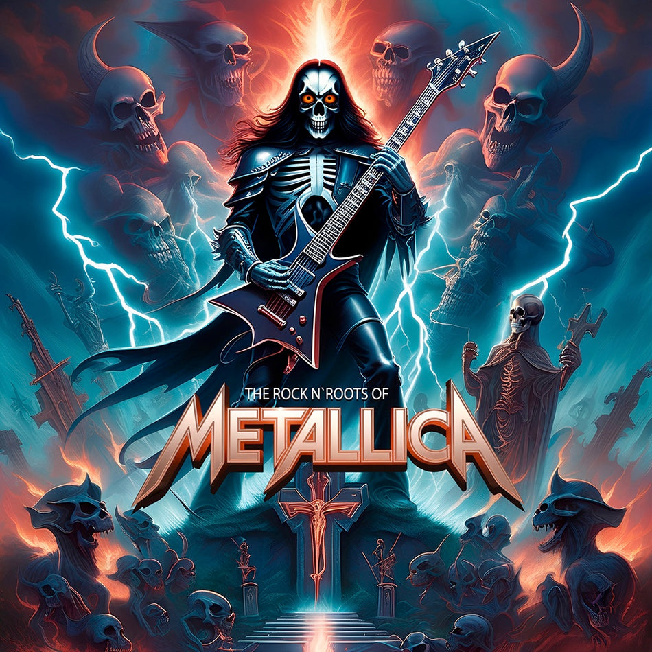 The Rock N' Roots of Metallica (Vinyle LP) - Front Cover