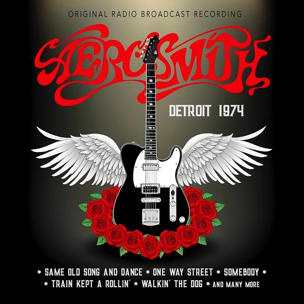 Detroit 1974 - Aerosmith - Front Cover