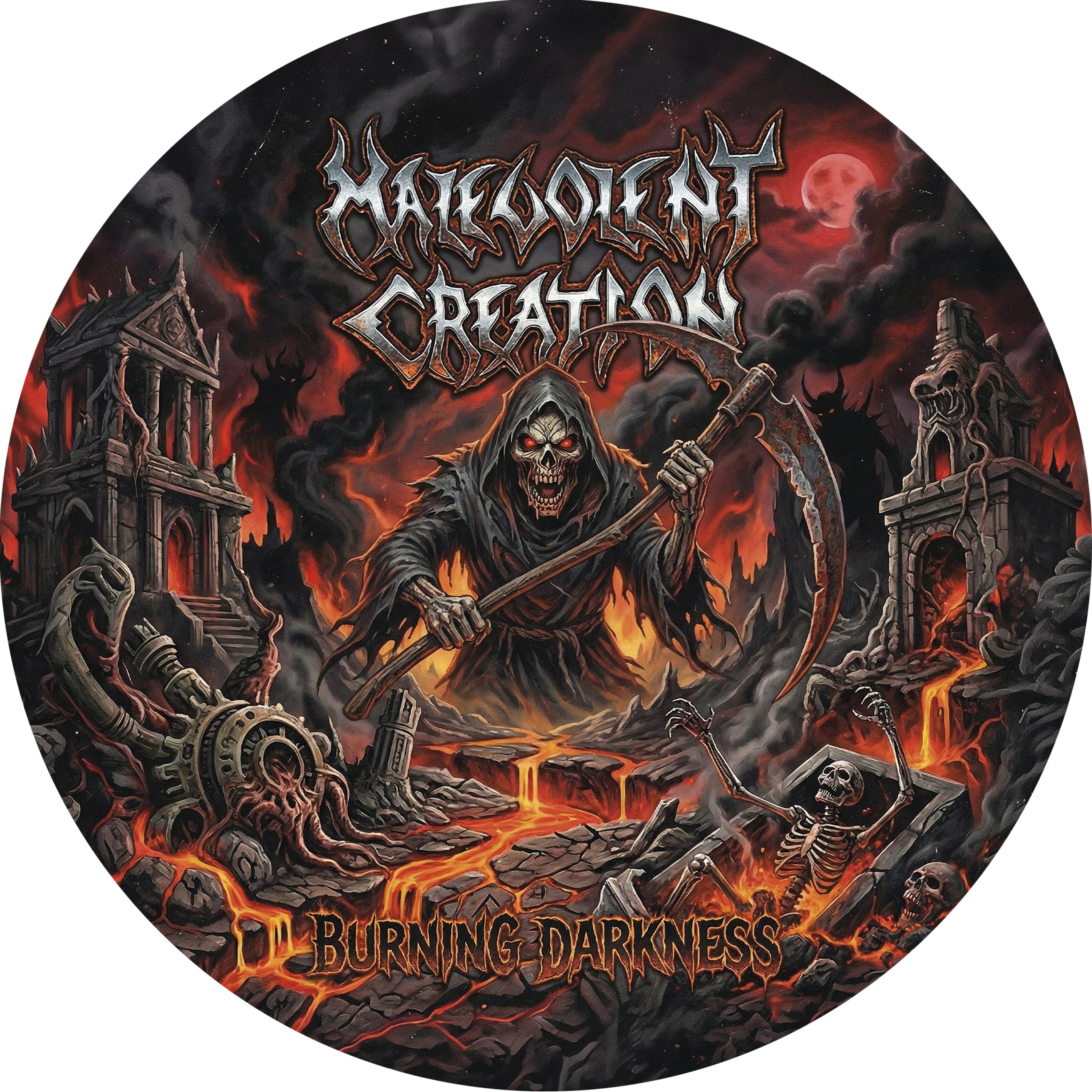 Burning Darkness - Front Cover