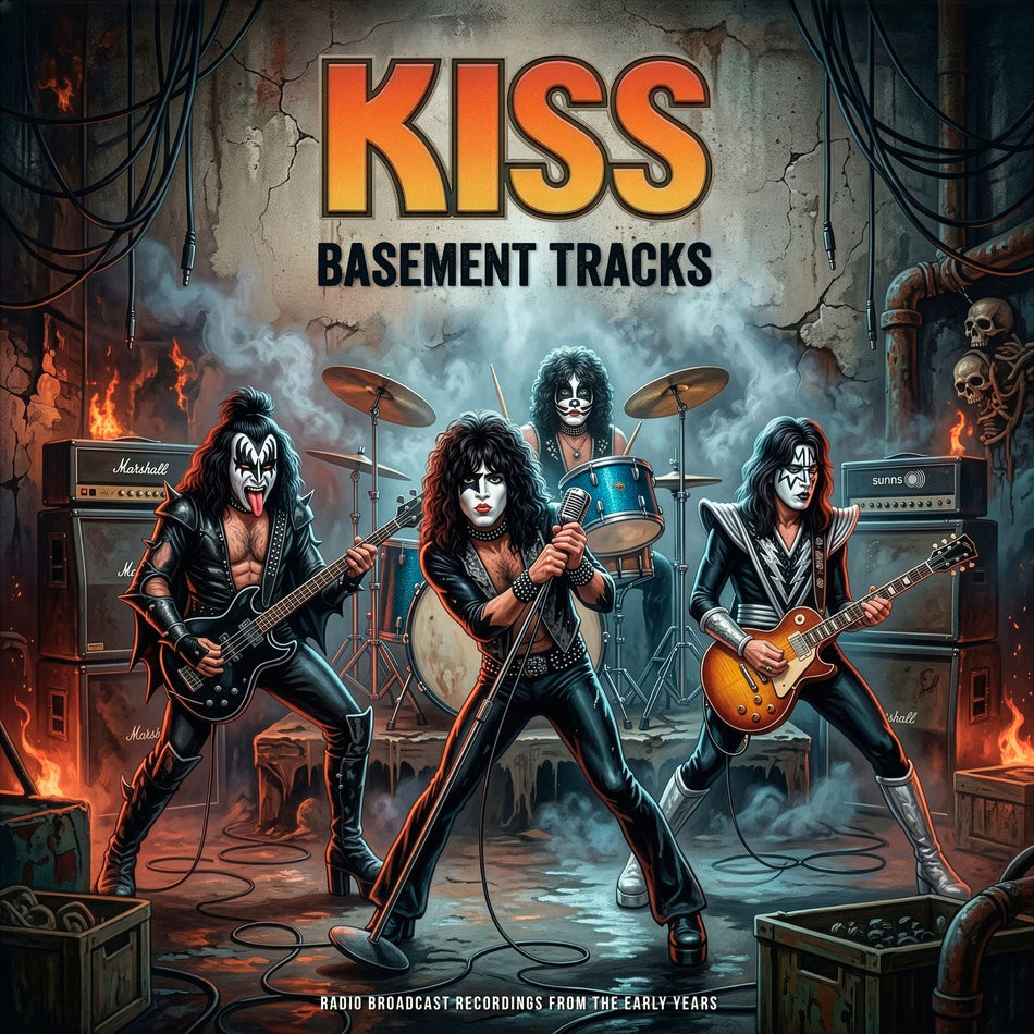 Basement Tracks (Radio Broadcast Recordings From The Early Years) - Front Cover