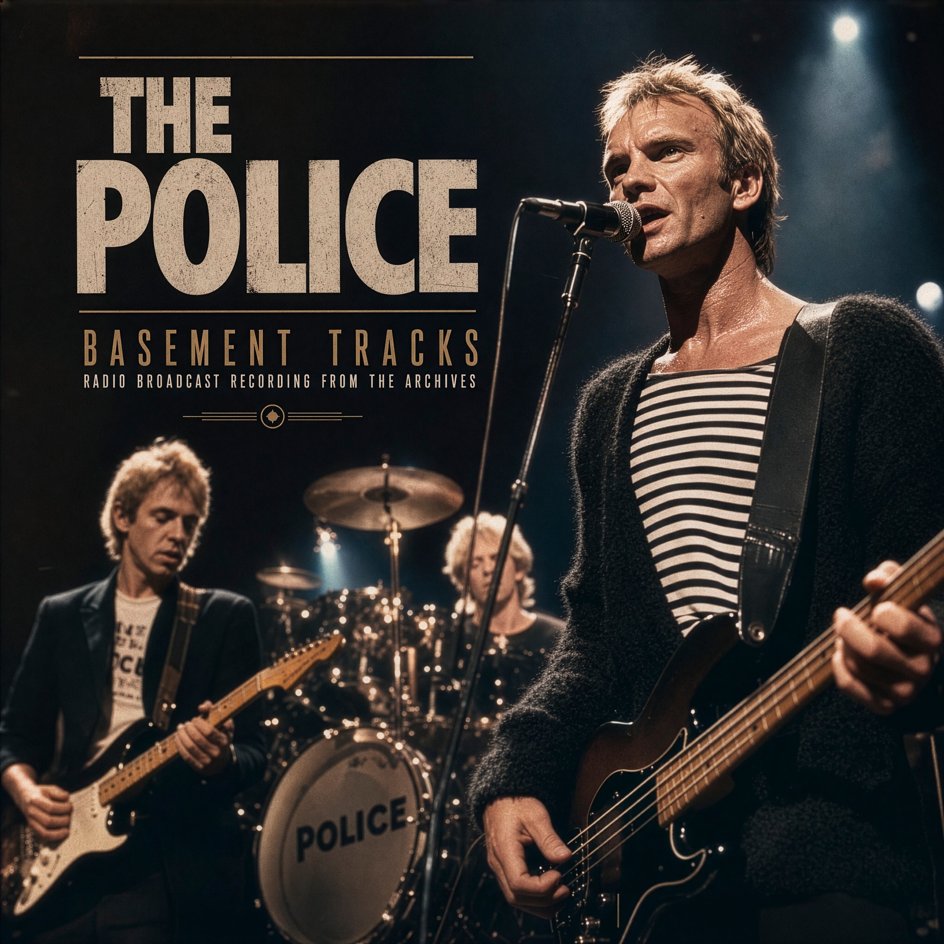 Basement Tracks (Radio Broadcast Recordings From The Archives) - Front Cover