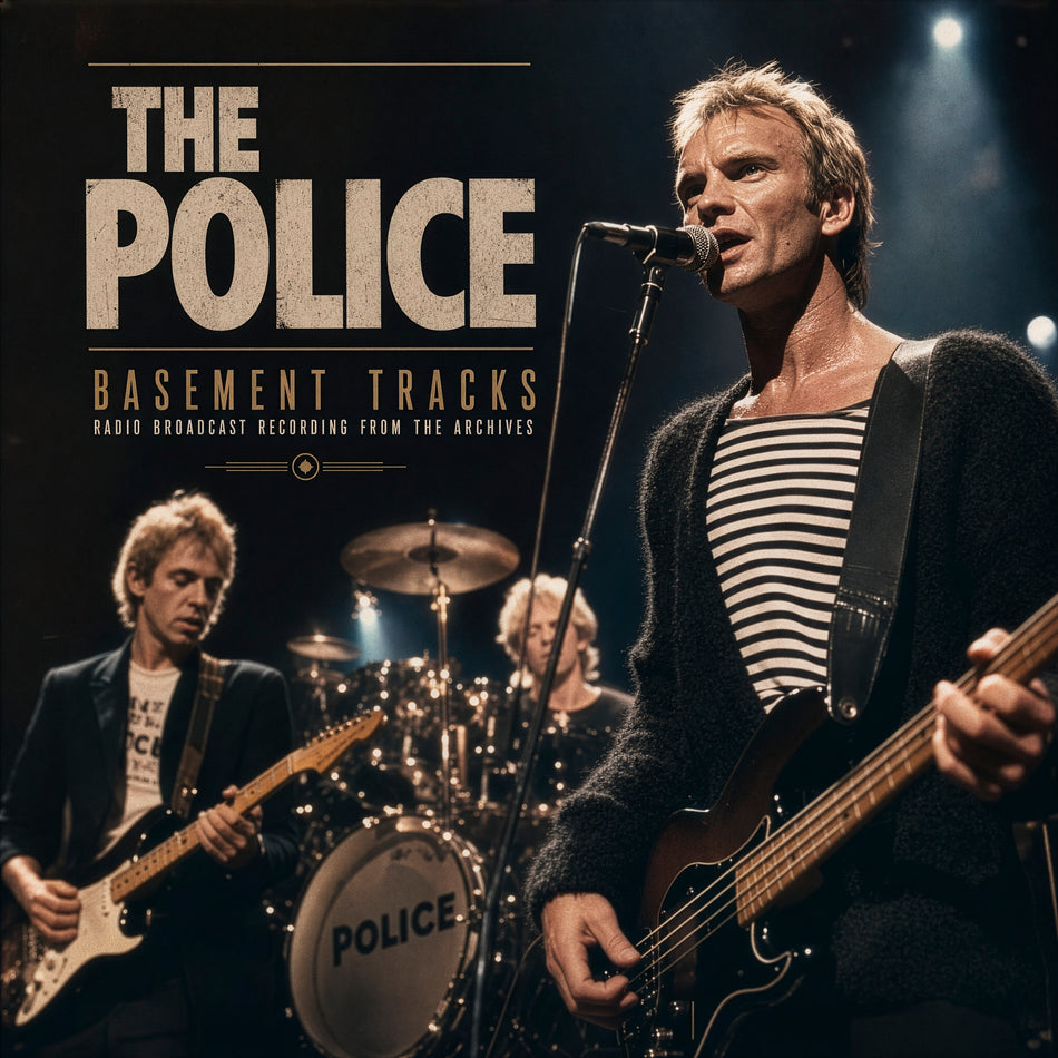 Basement Tracks (Radio Broadcast Recordings From The Archives) - Front Cover