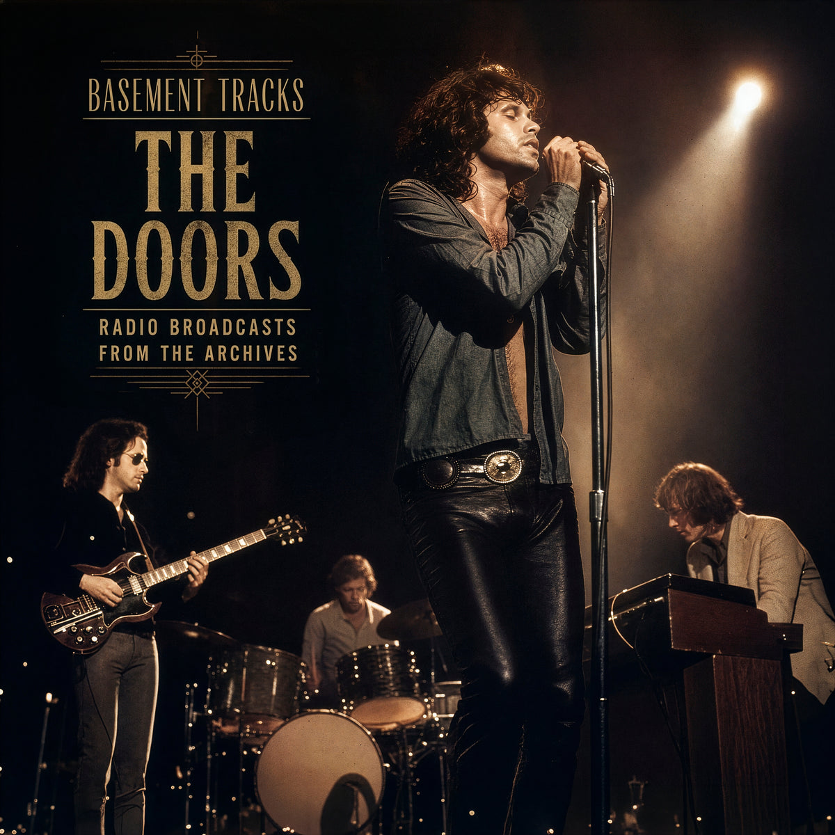 Basement Tracks (Radio Broadcasts From The Archives) - Front Cover
