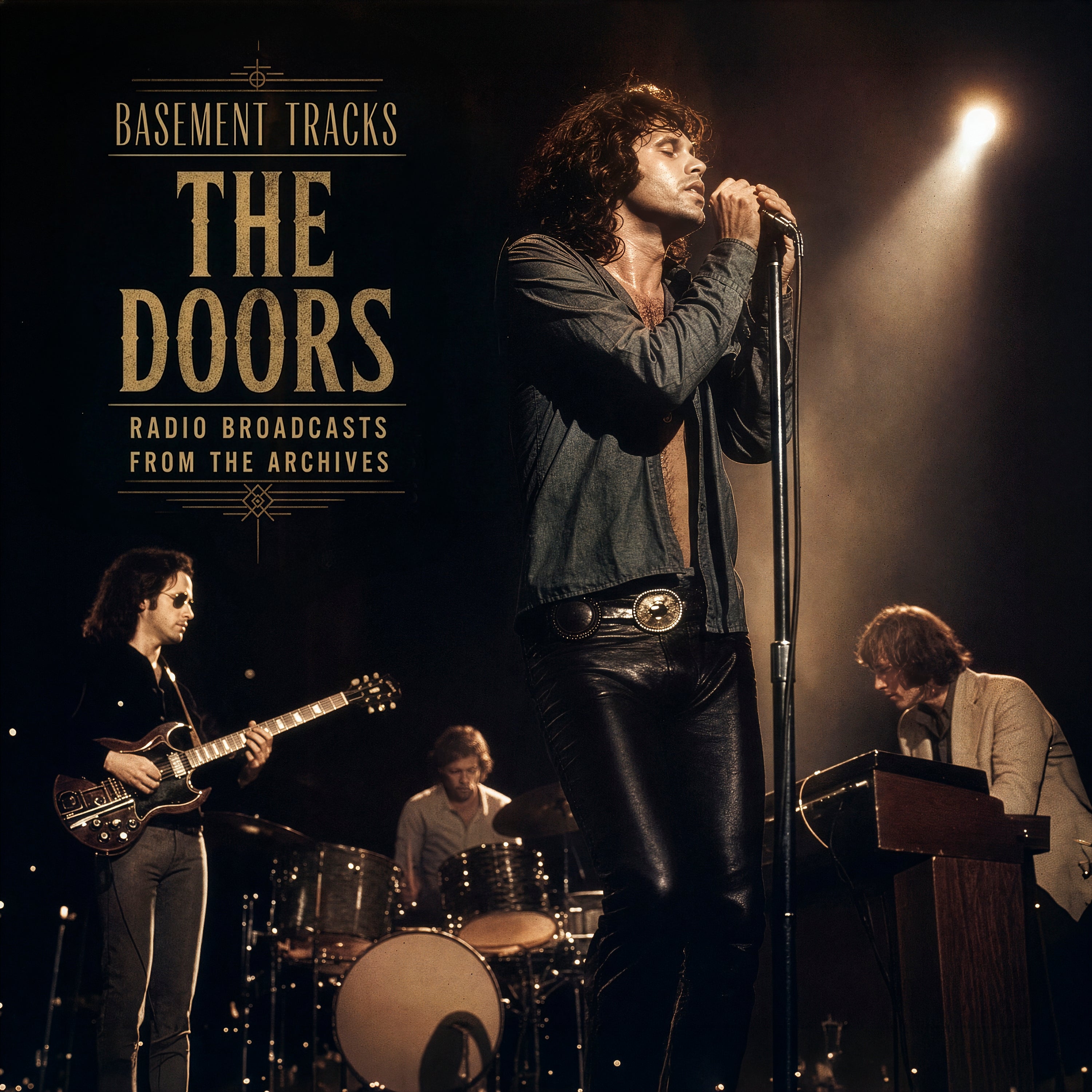 Basement Tracks (Radio Broadcasts From The Archives) - Front Cover