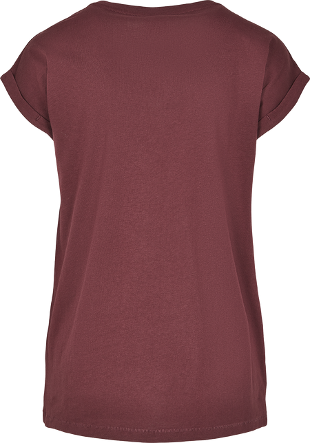 T-Shirt Manches courtes  de Urban Classics - T-shirt Manches Larges Femme - XS à XXL - pour Femme - lie-de-vin - Urban Classics - View 2