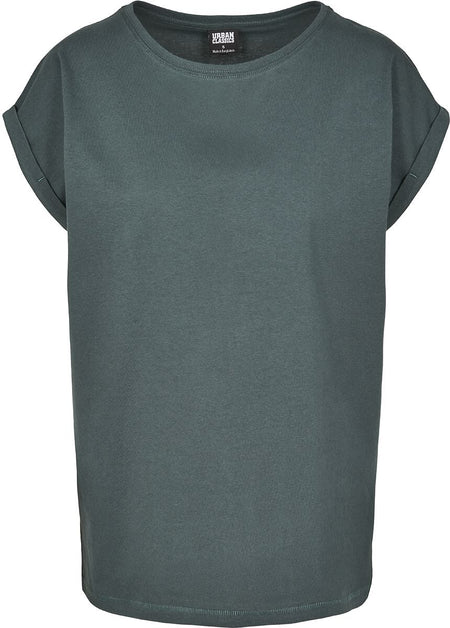 T-Shirt Manches courtes  de Urban Classics - T-shirt Manches Larges Femme - XS à 4XL - pour Femme - vert bouteille - Urban Classics