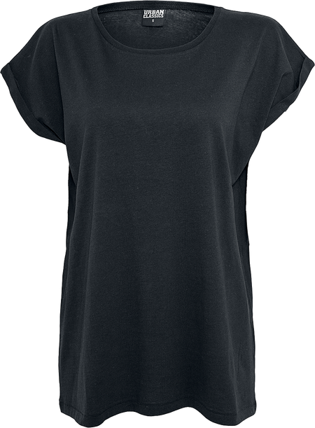 T-Shirt Manches courtes  de Urban Classics - Lot de 2 T-Shirt Femme - XS à 5XL - pour Femme - noir - Urban Classics - View 2