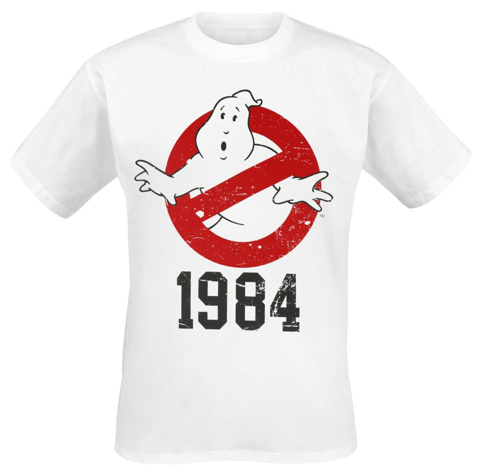 T-Shirt Manches courtes  de SOS Fantômes - 1984 - S à XXL - pour Homme - blanc - SOS Fantômes
