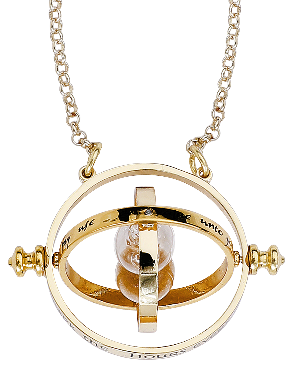 Collier  de Harry Potter - Le Retourneur De Temps d'Hermione - pour Femme - couleur or - Harry Potter - View 2