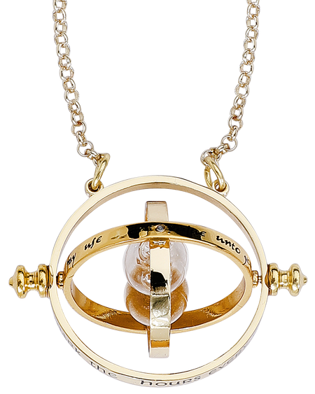 Collier  de Harry Potter - Le Retourneur De Temps d'Hermione - pour Femme - couleur or - Harry Potter - View 2