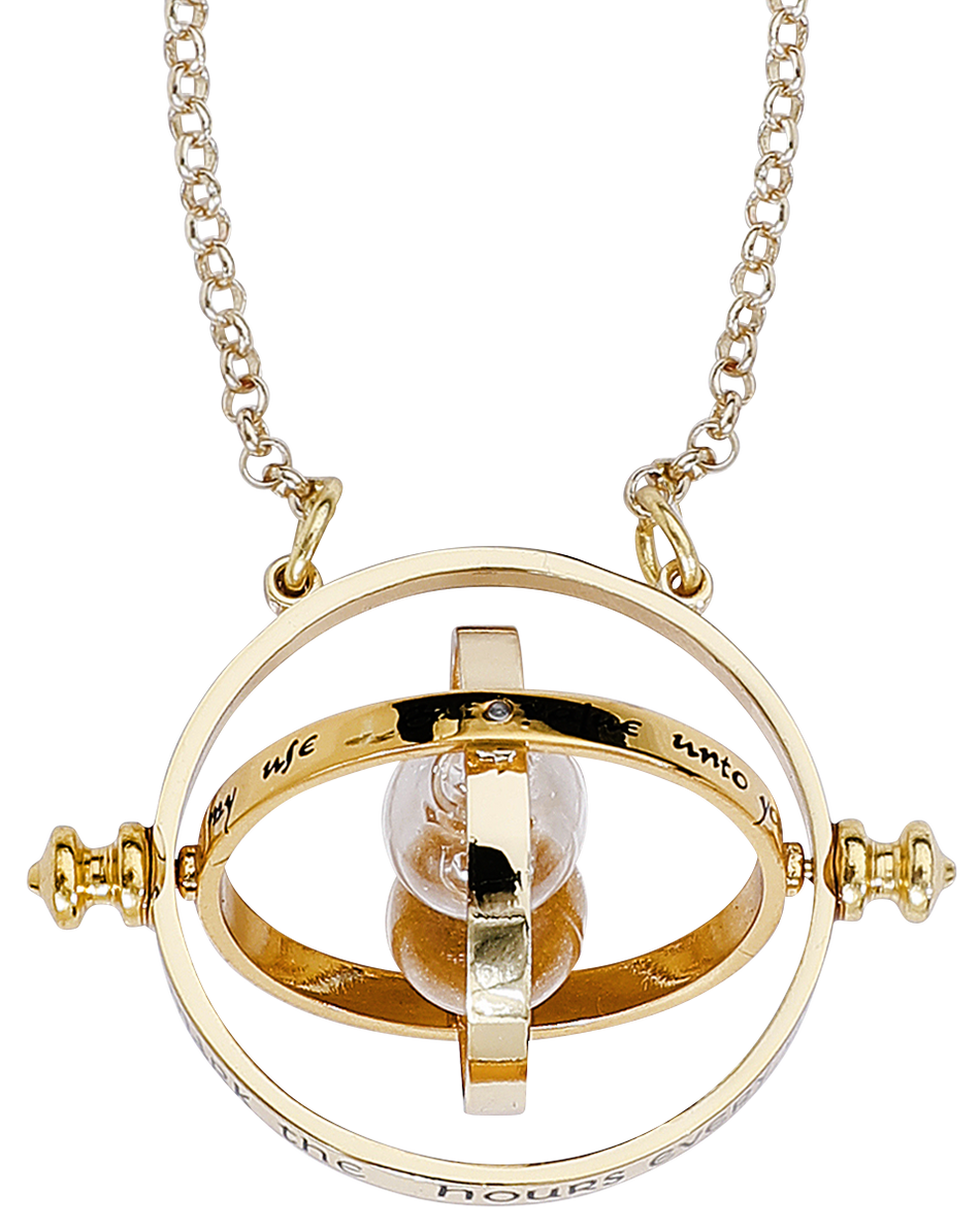 Collier  de Harry Potter - Le Retourneur De Temps d'Hermione - pour Femme - couleur or - Harry Potter - View 2