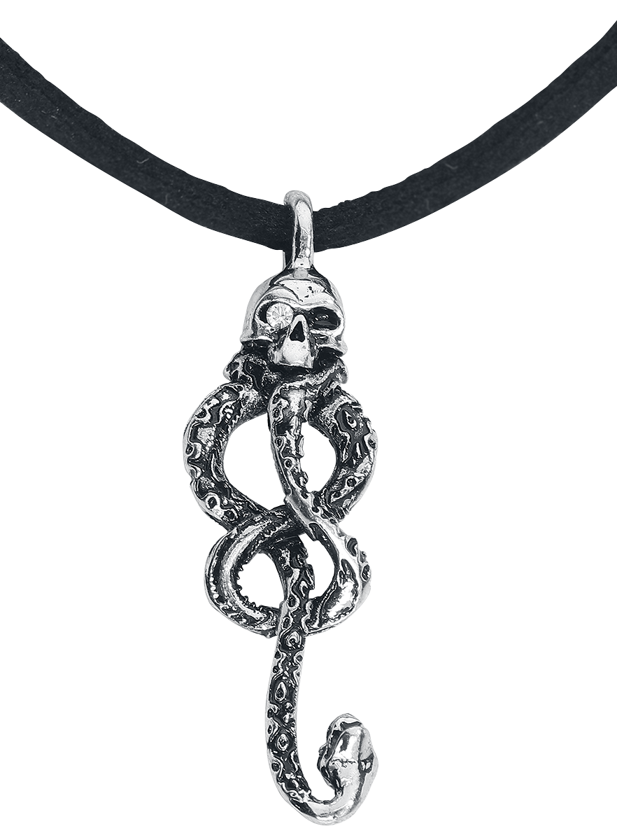 Serre-cou  de Harry Potter - La Marque Des Ténèbres - pour Unisexe - couleur argent - Harry Potter - View 2