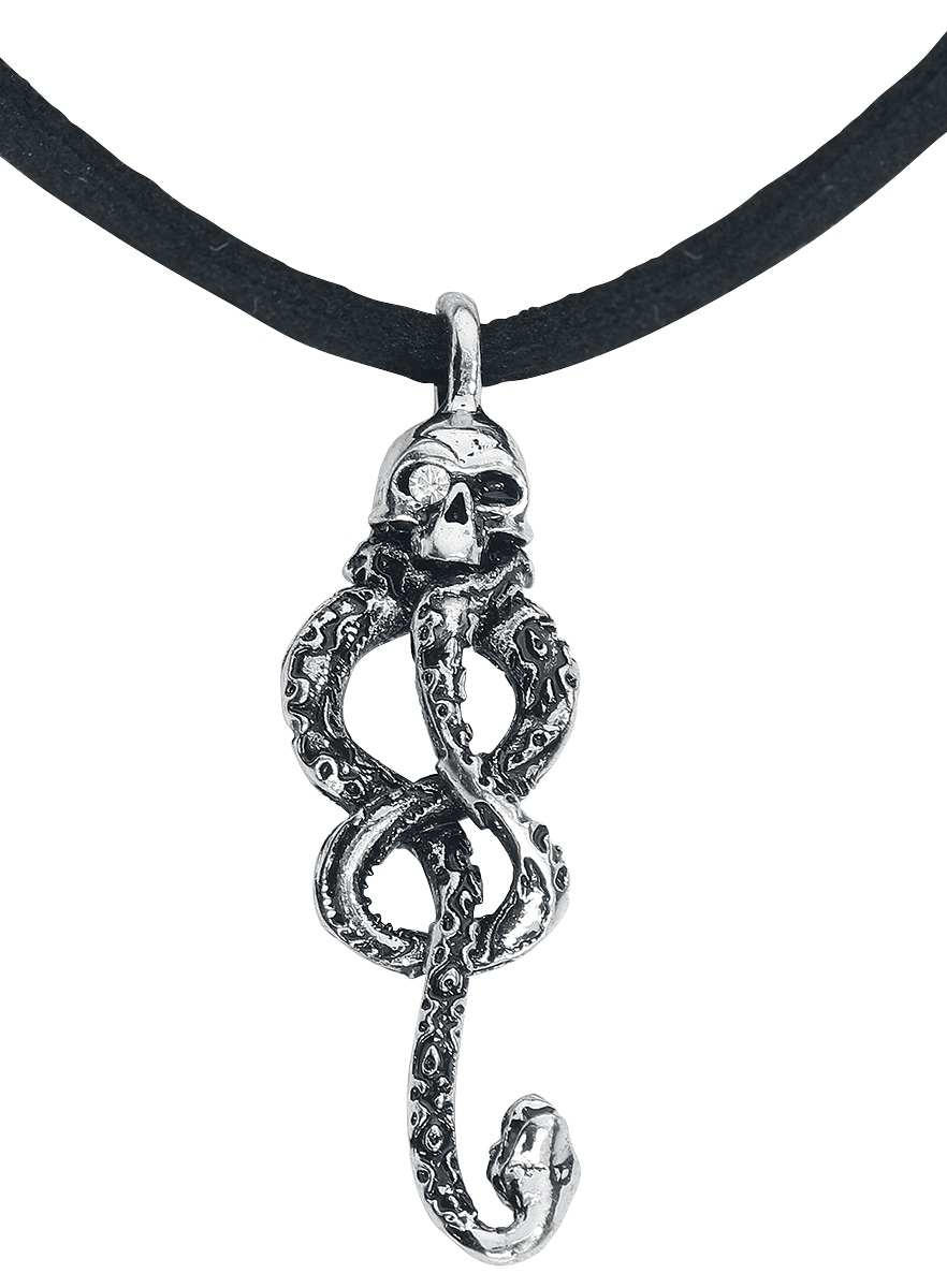 Serre-cou  de Harry Potter - La Marque Des Ténèbres - pour Unisexe - couleur argent - Harry Potter - View 2