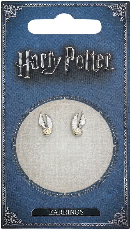 Set de boucles d'oreilles  de Harry Potter - Vif D'or - pour Femme - couleur argent - Harry Potter