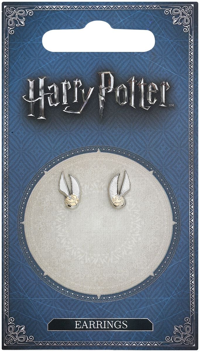 Set de boucles d'oreilles  de Harry Potter - Vif D'or - pour Femme - couleur argent - Harry Potter