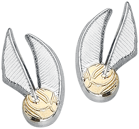 Set de boucles d'oreilles  de Harry Potter - Vif D'or - pour Femme - couleur argent - Harry Potter - View 2
