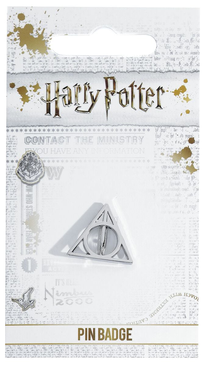 Pin's  de Harry Potter - Les Reliques De La Mort - pour Unisexe - couleur argent - Harry Potter