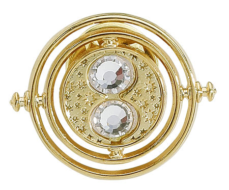 Pin's  de Harry Potter - Le Retourneur De Temps d'Hermione - pour Unisexe - couleur or - Harry Potter - View 2