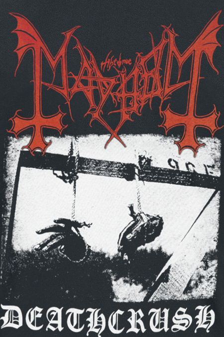 T-Shirt Manches courtes  de Mayhem - Deathcrush - M à XXL - pour Homme - noir - mayhem - View 2