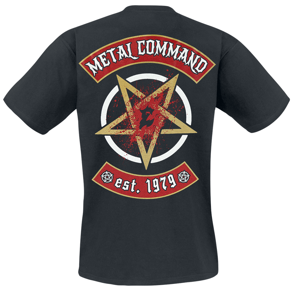 T-Shirt Manches courtes  de Exodus - Metal Command - M à XXL - pour Homme - noir - Exodus - View 2