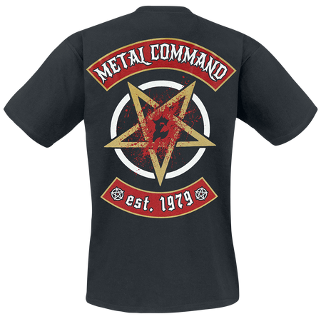 T-Shirt Manches courtes  de Exodus - Metal Command - M à XXL - pour Homme - noir - Exodus - View 2