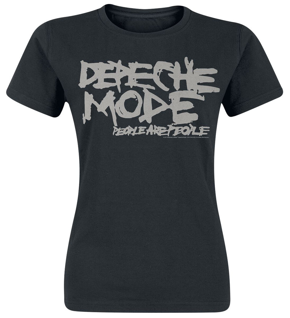 T-Shirt Manches courtes  de Depeche Mode - People Are People - S à XXL - pour Femme - noir - Depeche Mode