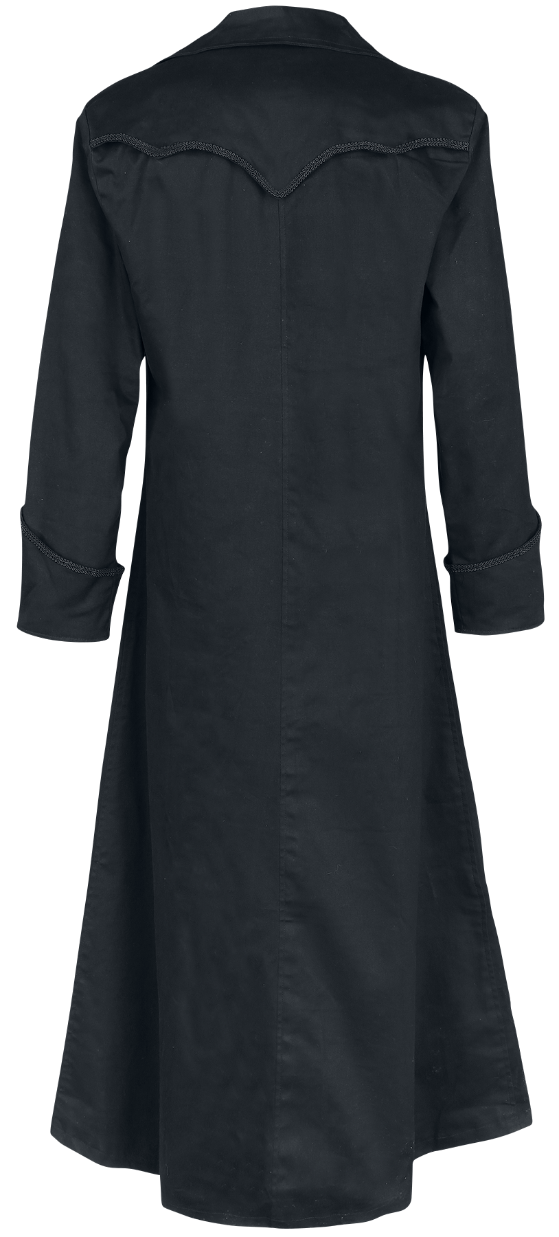 Manteau militaire Gothic de Altana Industries - Manteau Dark Brocade - M à XXL - pour Homme - noir - Altana Industries - View 2