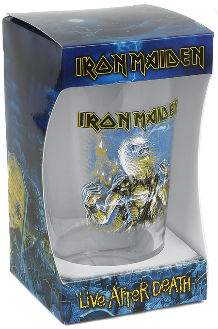 Verre à bière  de Iron Maiden - Live After Death - pour Unisexe - transparent - Iron Maiden - View 2