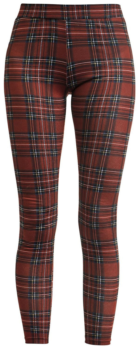 Legging  de Forplay - Leggings à carreaux - S - pour Femme - rouge - Forplay