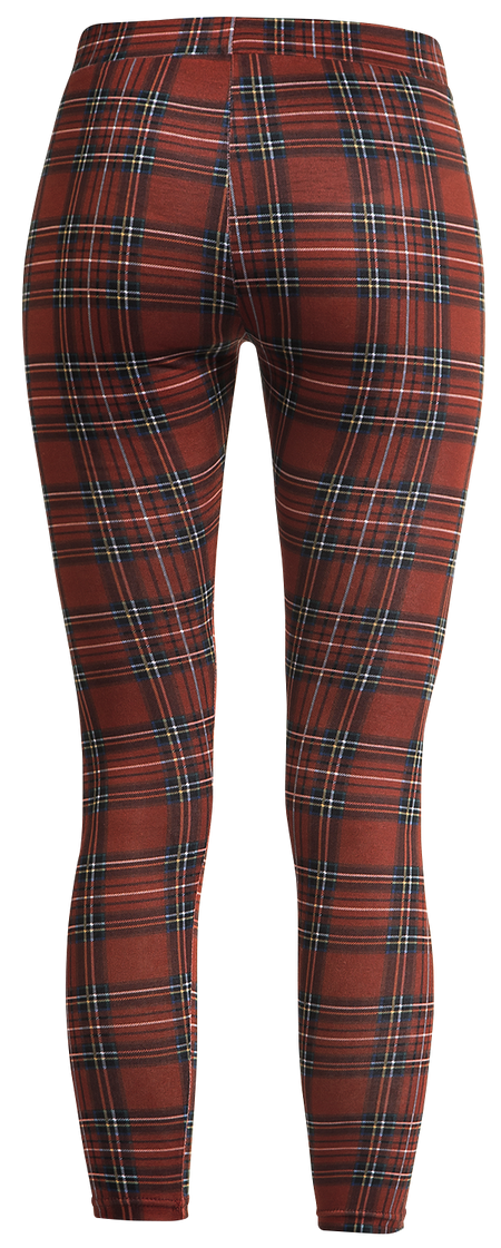 Legging  de Forplay - Leggings à carreaux - S - pour Femme - rouge - Forplay - View 2