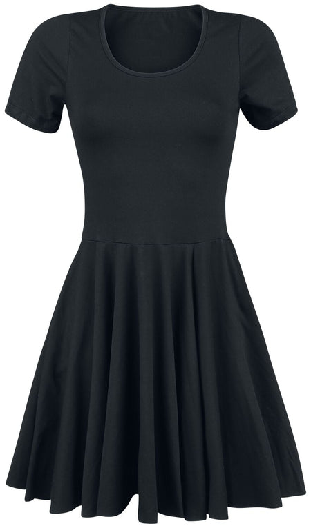 Robe mi-longue  de Outer Vision - Triana - S à 4XL - pour Femme - noir - Outer Vision