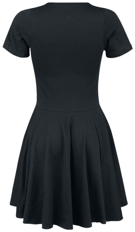 Robe mi-longue  de Outer Vision - Triana - S à 4XL - pour Femme - noir - Outer Vision - View 2