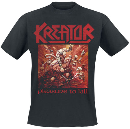 T-Shirt Manches courtes  de Kreator - Pleasure To Kill - S à XXL - pour Homme - noir - Kreator