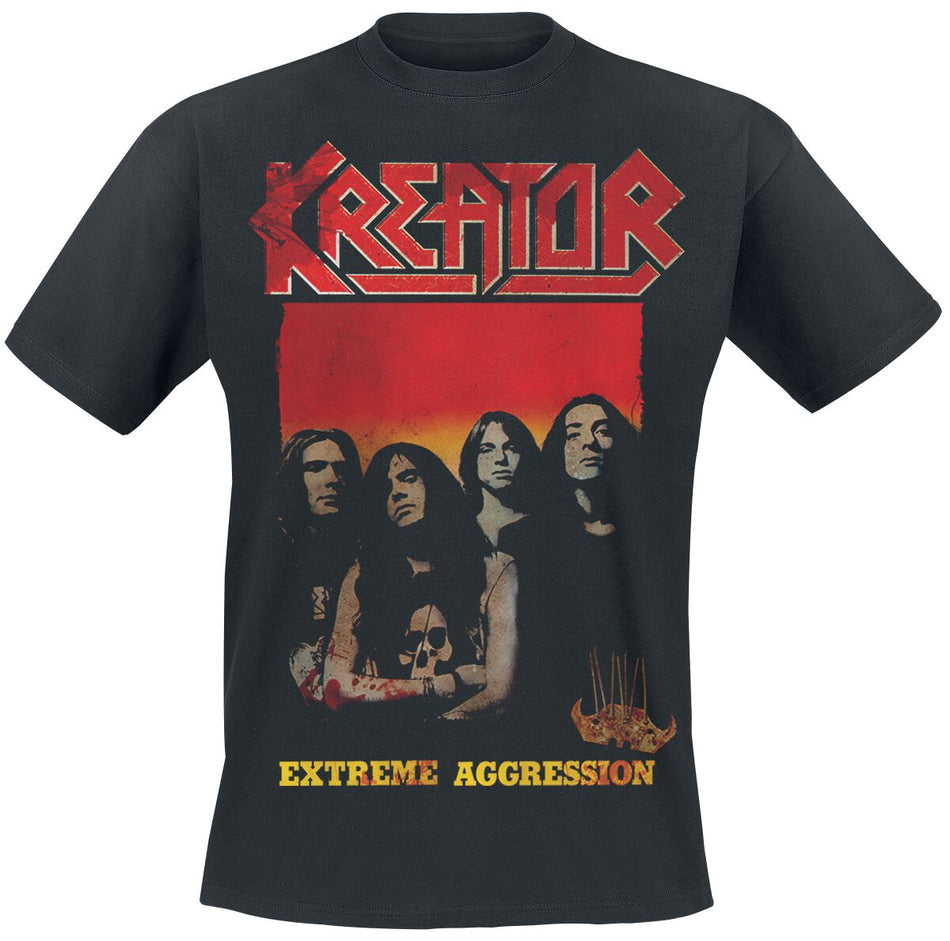 T-Shirt Manches courtes  de Kreator - Extreme aggression - S à XXL - pour Homme - noir - Kreator